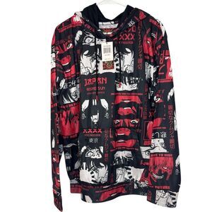 Oh Snap Drill Clothing Comic Pop Art Hoodie w/Kangaroo Pocket, New W/ Tags - L